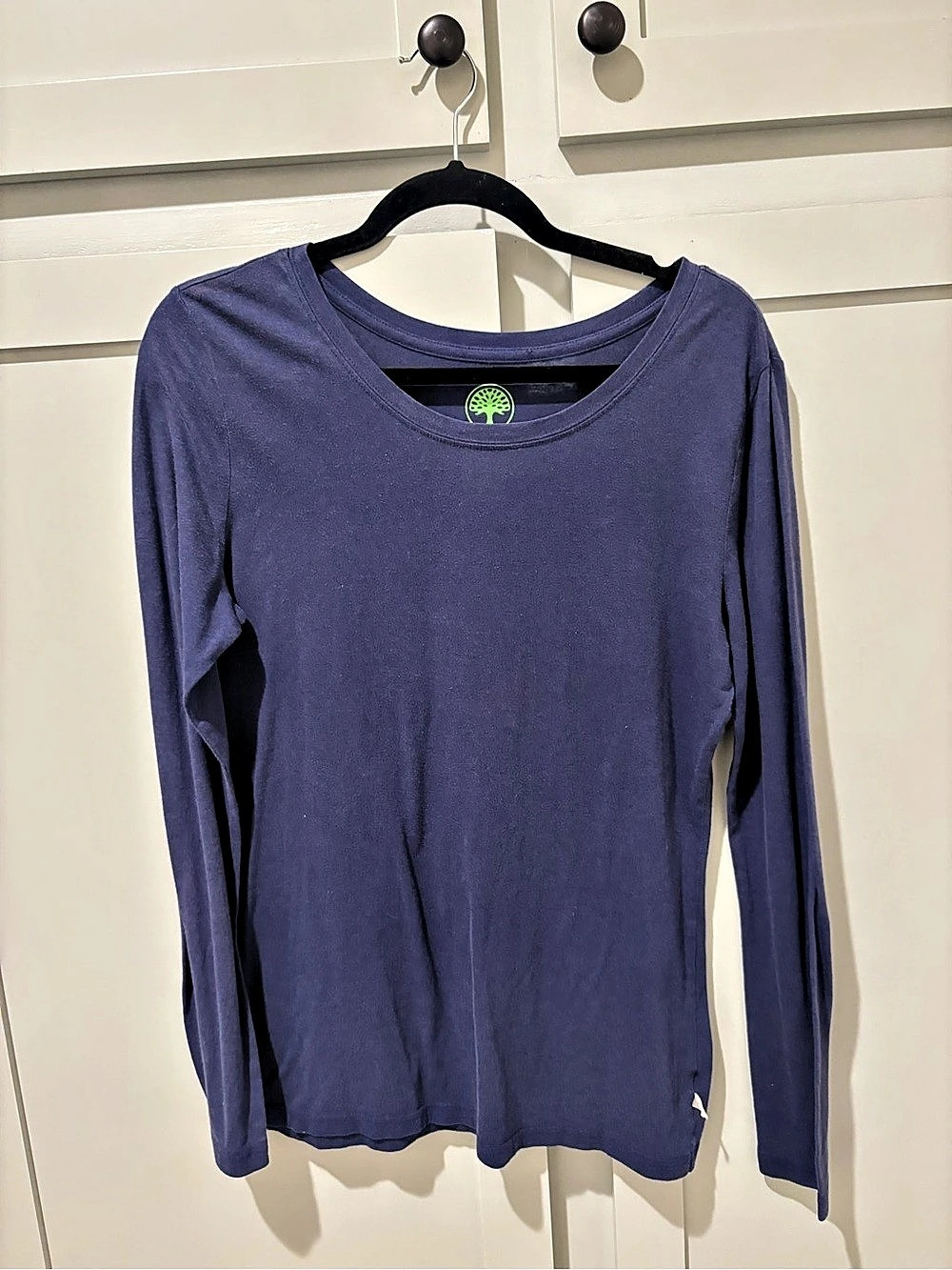 healing hands Long Sleeve Tee Purple Size Medium